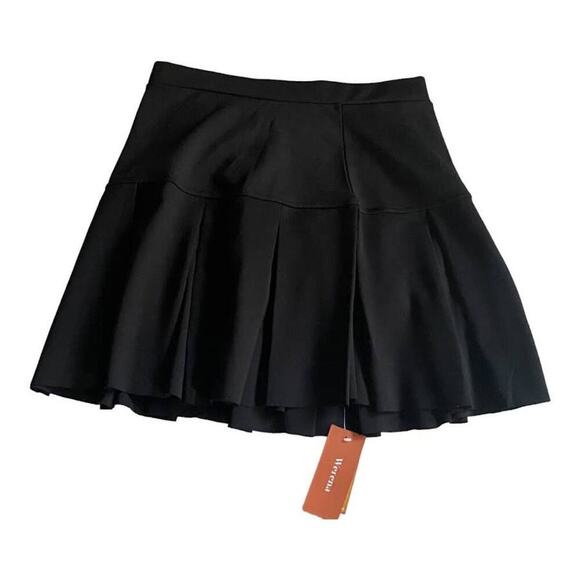 NWT Werena Skirt Womens Size Medium Black Casual Flare Fun Party Apparel - Picture 1 of 9